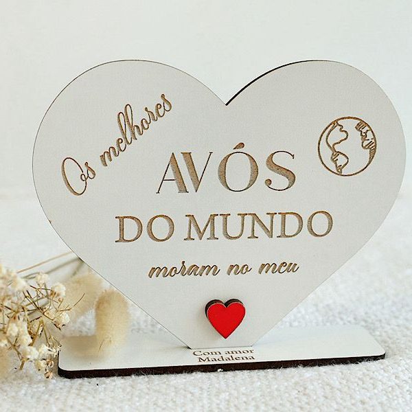 Coração "melhores do mundo"