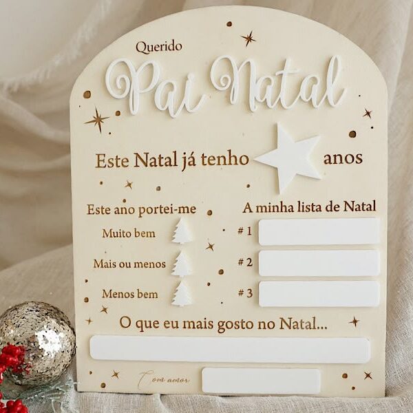 Lista de desejos de Natal