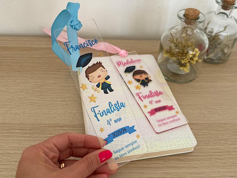 Marcador de livro finalista