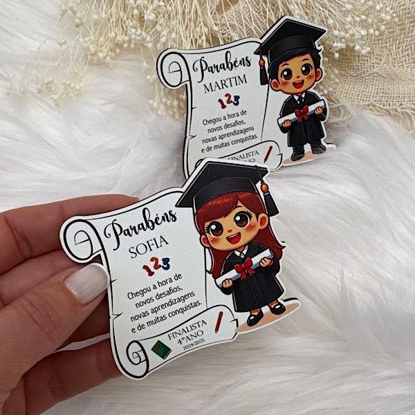 Lembrança finalista diploma
