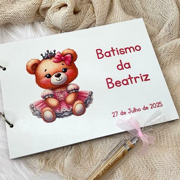 Livro de honra ursinho 01