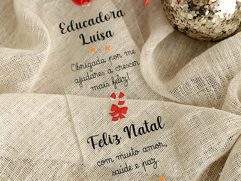 Marcador de livro educador natal